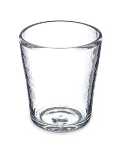 Carlisle MIN544007 Mingle Tritan Double Old Fashioned Glass, 14oz, Clear