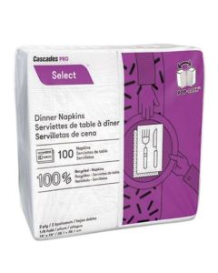 Cascades N050 Select Dinner Napkins 1-Ply (Case of 3000)