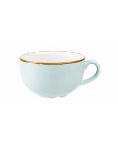 Churchill SDESCB201, Stonecast Cappuccino Cup, 8oz, Duck Egg Blue