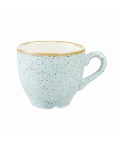 Churchill SDESCEB91, Stonecast Espresso Cup, 3-1/2oz, Duck Egg Blue