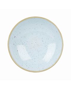 Churchill SDESEVB71, Stonecast Round Coupe Bowl, 15oz, Duck Egg Blue