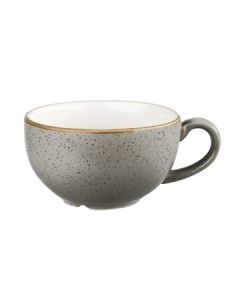 Churchill SPGSCB201, Stonecast Cappuccino Cup, 8oz, Peppercorn Grey