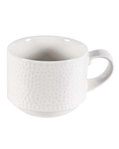 Churchill WHISISC81 Isla 8 oz Stackable Cup w/Handle, White