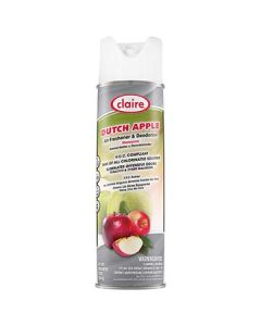 Claire CL161 Apple-Scented Aerosol Air Freshener - 10oz (Case of 12)