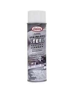 Claire CL841 Stainless Steel Polish & Cleaner - 15oz (Case of 12)