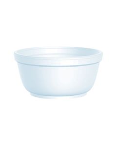 Dart 12B32 12oz White Foam Bowls (Case of 1000)