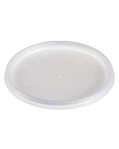 Dart 20JL Vented White Lids fit 20 Series Cups (Case of 1000)