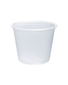 Dart 550PC Conex Cup 5.5oz Translucent Plastic Portion Souffle Cups (Case of 2500)