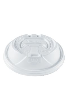 Dart OPT1224TG Optima White Lid for ThermoGuard Paper Cups (Case of 1200)