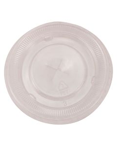 Empress EPETFL8 PET Slotted Cup Lid for EPET10 Cups (Case of 2000)