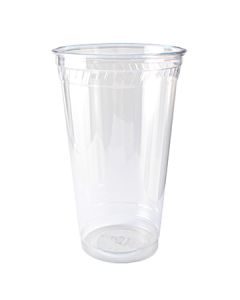 Fabri-Kal KC32 Kal-Clear 32oz Clear Plastic Cups (Case of 300)