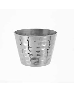 American Metalcraft HAMSC Round Hammered Stainless Steal Ramekin, 2-1/2oz