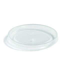 Huhtamaki 89473 Vented Translucent Lid fits 8-16oz Cups (Case of 1000)