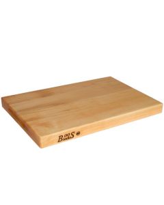 John Boos R01-6 Reversible Maple Cutting Board,18"X12"X1-1/2"