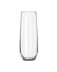 Libbey 228 8-1/2 oz Stemless Flute Glass