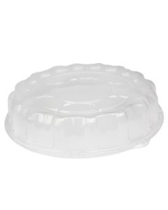 Pactiv P9816Y Dome Lid for SmartLock Caterware Trays, Plastic, 16", Clear (Case of 50)