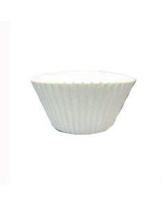 Paterson 41123125000 Slip Easy Wax Baking Cups, Paper, 3-1/2", White (Case of 10000)