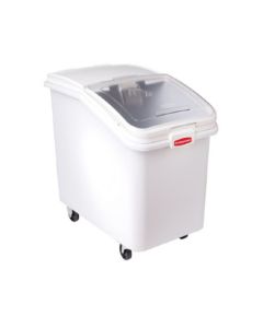 Rubbermaid FG360388WHT Mobile Ingredient Bin, 4.1 cu ft, White