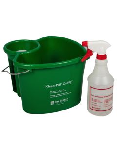 San Jamar KP500 Kleen Pail Caddy w/ Spray Bottle