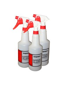 Impact Products 5032SS Spray Alert 32oz Spray Bottle 32oz Red/White (Pack of 3)