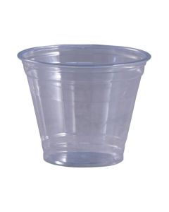 Empress EPET09 Cold Cups, Polystyrene, 9oz, Translucent (Case of 1000)