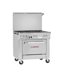 Southbend 4361D-2TR  Ultimate Range, Gas, 36", 6 Star/Saute Burners