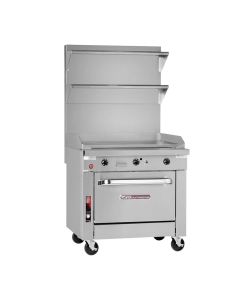 Southbend P32A-GG 32" Platinum Gas Sectional w/ 32" Manual Griddle