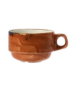 Steelite 11330188 Craft Terracotta 10oz Slimline Cup