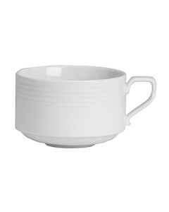 Steelite 6305P672 Virtuoso 11-1/4oz Breakfast Cup, White