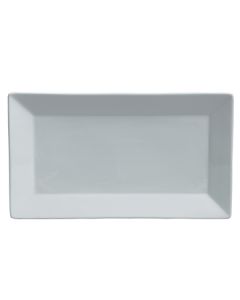 Steelite 6900E523 Varick Pub Porcelain 11"X6" Rectangular Tray, White