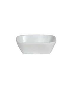 Steelite 6900E566 Varick A La Carte Porcelain 3/4oz Square Ramekin, White (Case of 36)