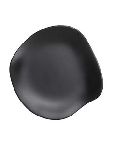 Steelite 7000DD028 Marisol Melamine Plate, 11-1/2", Black