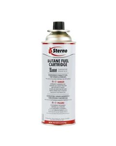 Sterno 50162 8 oz Butane Fuel Cartridge w/TSV (Case of 12)