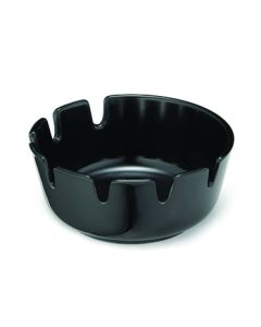 Tablecraft 263B-1 Black Deepwell Ashtray