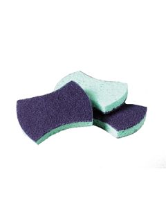 3M 3000 Scotch-Brite 2-in-1 Power Sponge - 2.8" x 4.5"