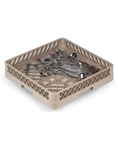Vollrath TR2 Traex 19.75" x 19.75" Beige Flatware Rack
