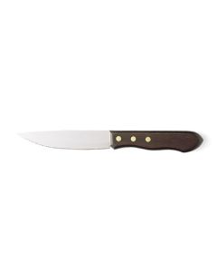 Walco 840527 5" Heavy Duty Steak Knife - Hardwood Handle