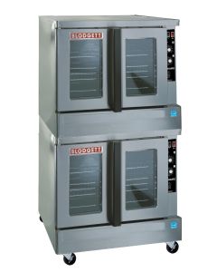 Blodgett ZEPH-100-E DBL Zephaire Double Deck Standard Electric Convection Oven