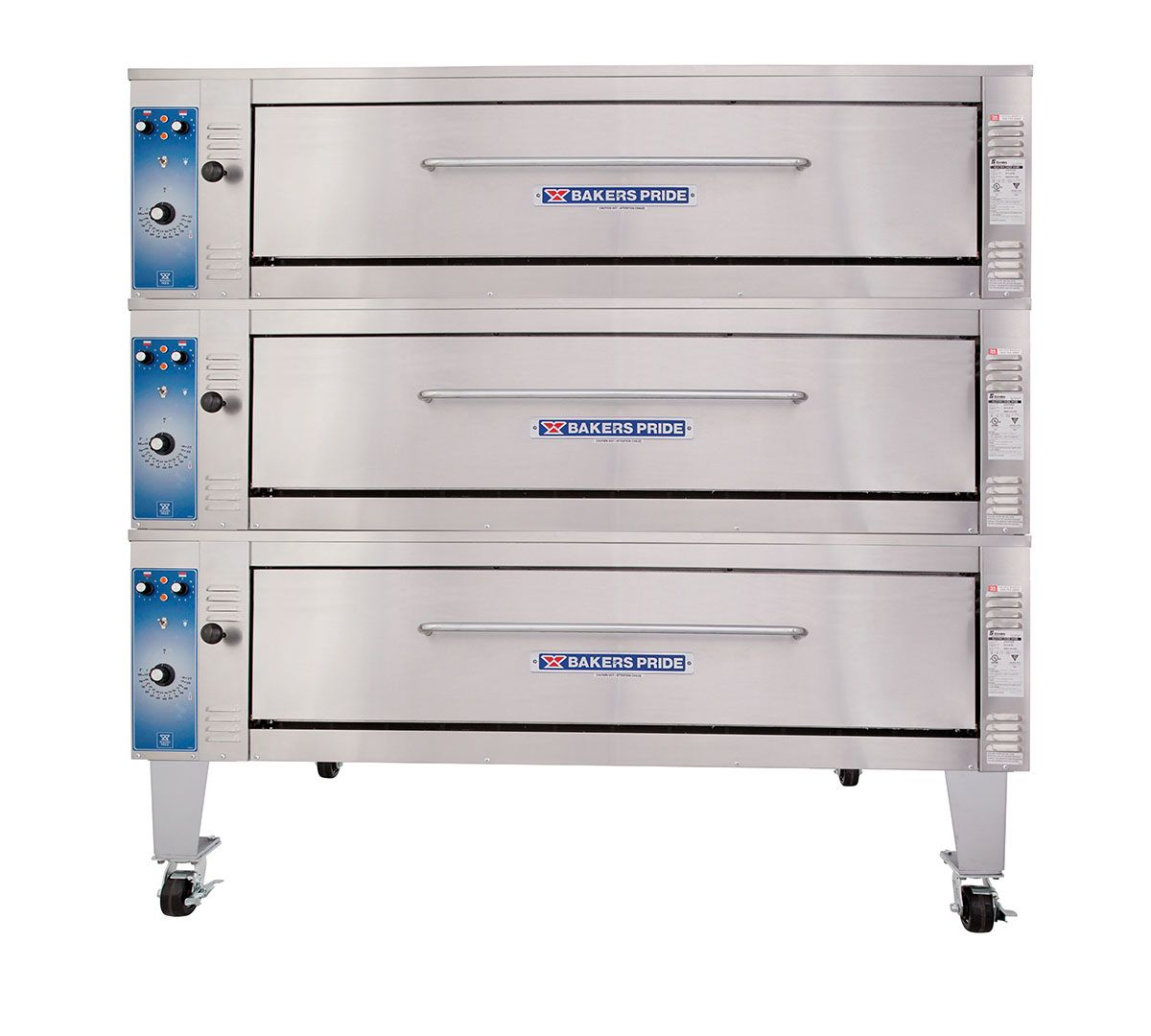 Bakers Pride ER-3-12-5736 Baking/Roasting Oven, Three Decks, Electric