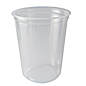 Fabri-Kal PK32T-C Pro-Kal Deli Containers, Polypropylene, 32oz, Clear (Case of 500)