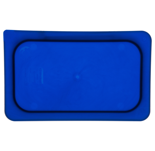 Carlisle 3058160 Smart Lid Food Pan Seal Lid, 1/4 Size, Blue