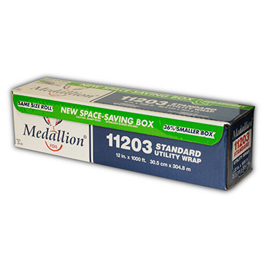 Handi-Foil 11203 Medallion Standard Foodservice Foil Roll, 12"X1000'