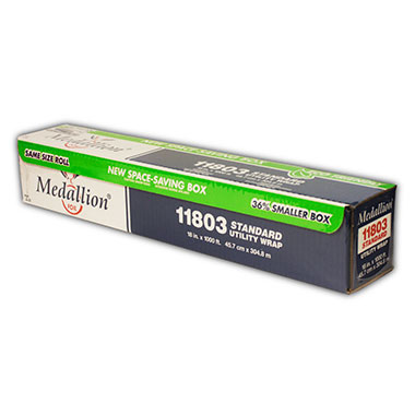 Handi-Foil 11803 Medallion Standard Foodservice Foil Roll, 18"X1000'
