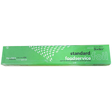 Handi-Foil 51805BLTR Std Foodservice Foil Roll - 'Boelter', 18"X500'