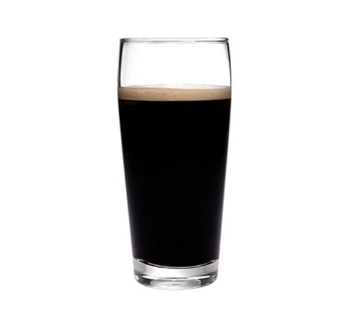 Anchor Hocking 90247 Academy of Beer Pub Glass, 20oz, Clear