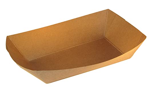 Specialty Quality Packaging 7155 5lb Food Tray, Paper, Kraft (Case of 500)