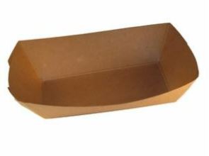 Specialty Quality Packaging 7153 3lb Food Tray, Paper, Kraft (Case of 500)