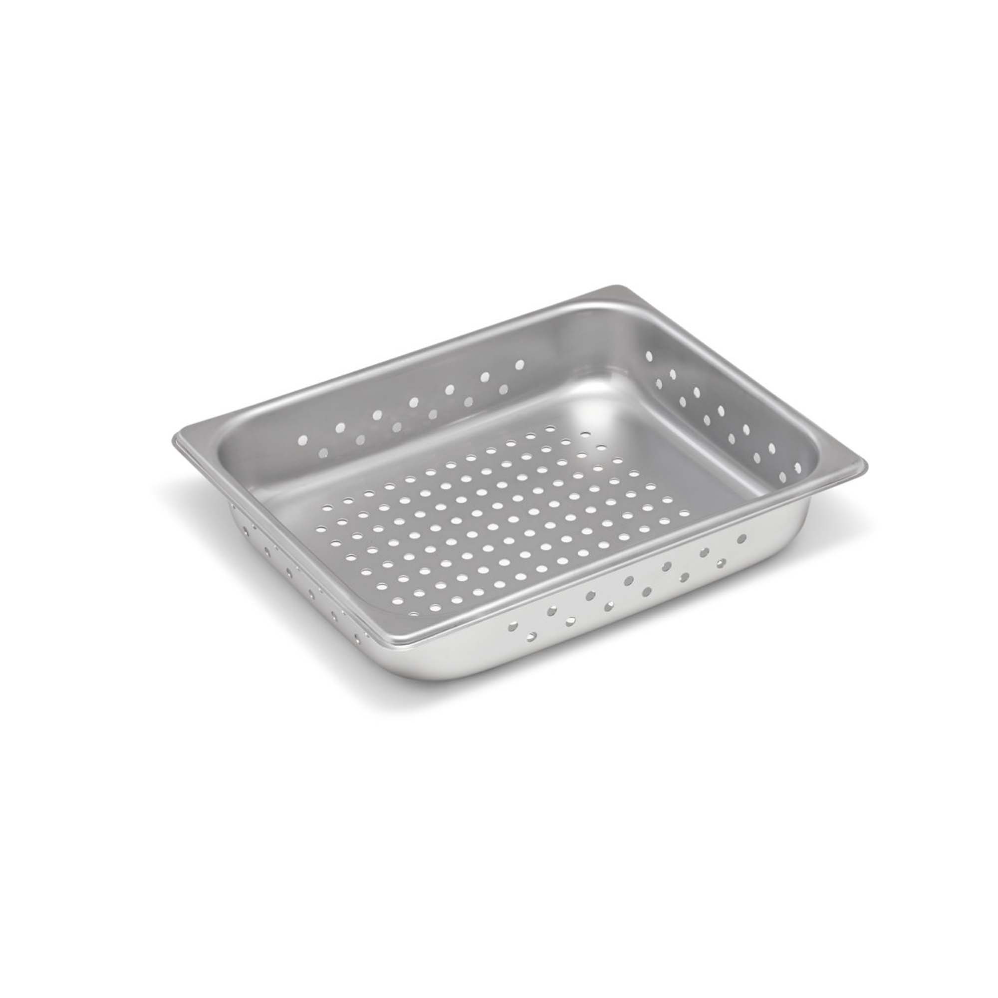Vollrath 30223 Super Pan V® Steam Table Pan, 1/2 Size, 2-1/2" Deep, Perforated
