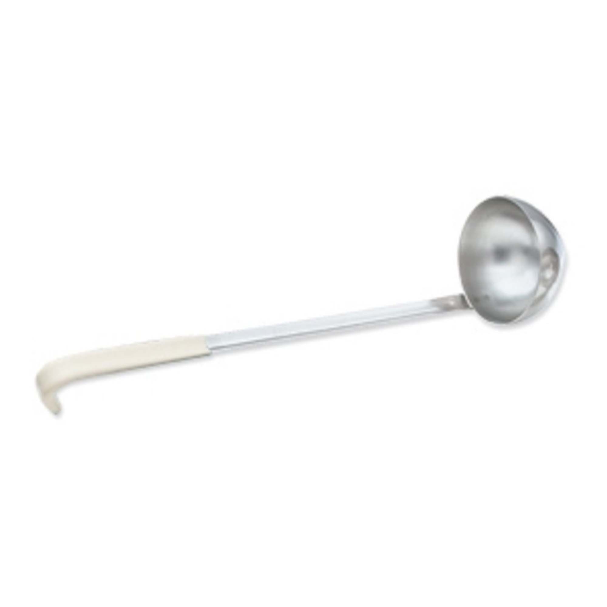 Vollrath 58333 Round Ladle, 3oz, Kool-Touch Handle, Ivory