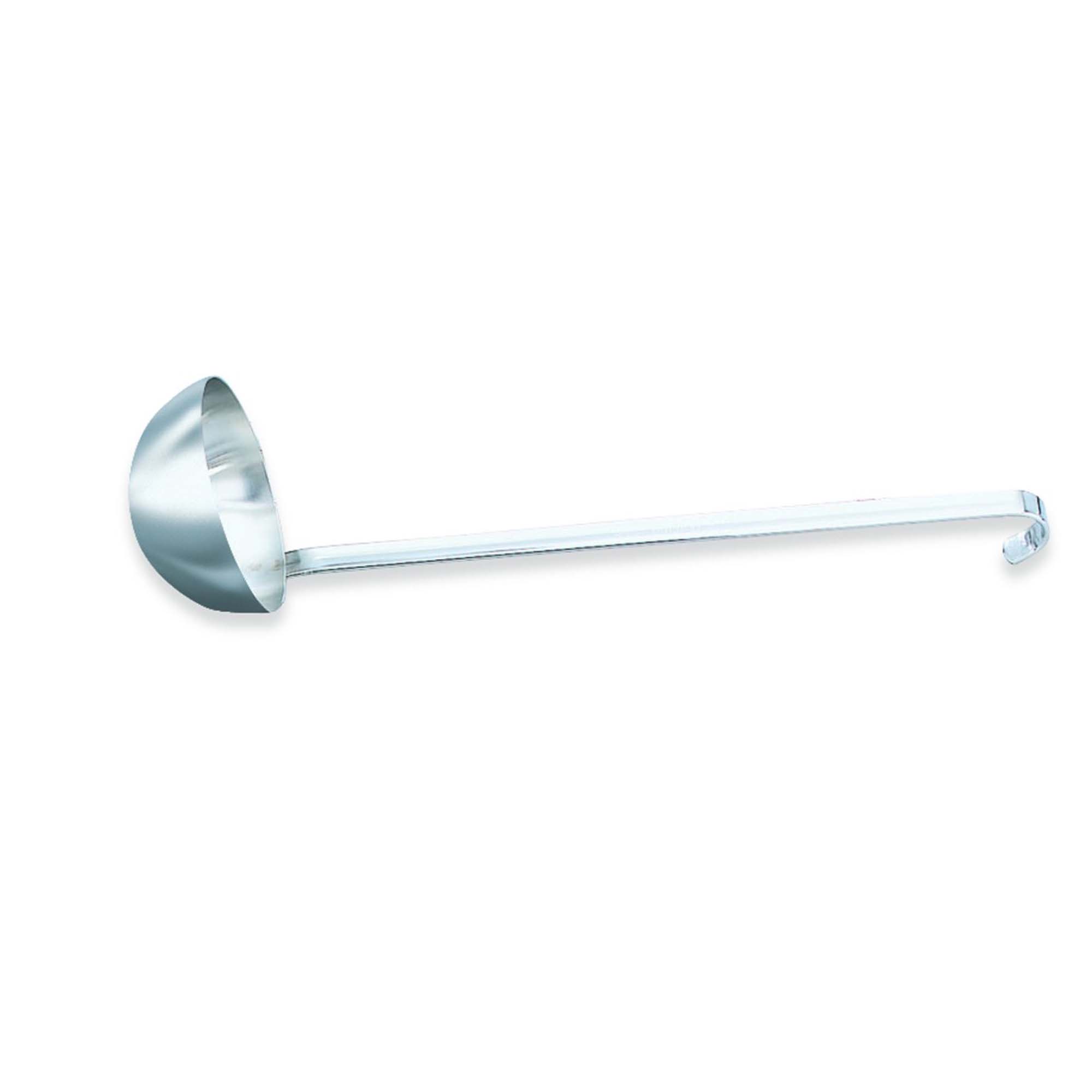 Vollrath 58460 Ladle, 6oz, Hooked Kool-Touch Handle, Stainless Steel